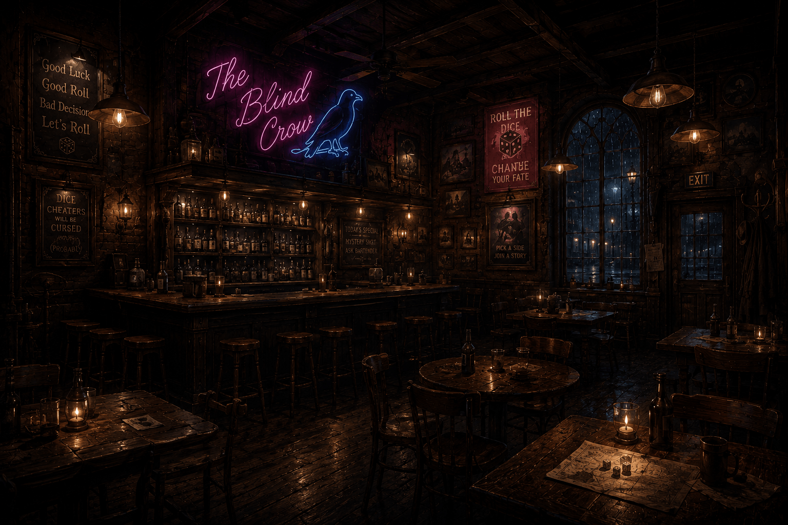 The Blind Crow 佣兵酒馆
